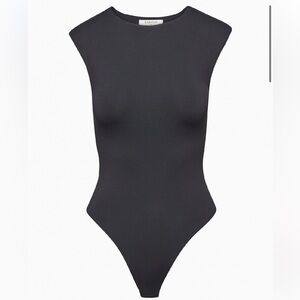 Babaton Charcoal Sleeveless Bodysuit